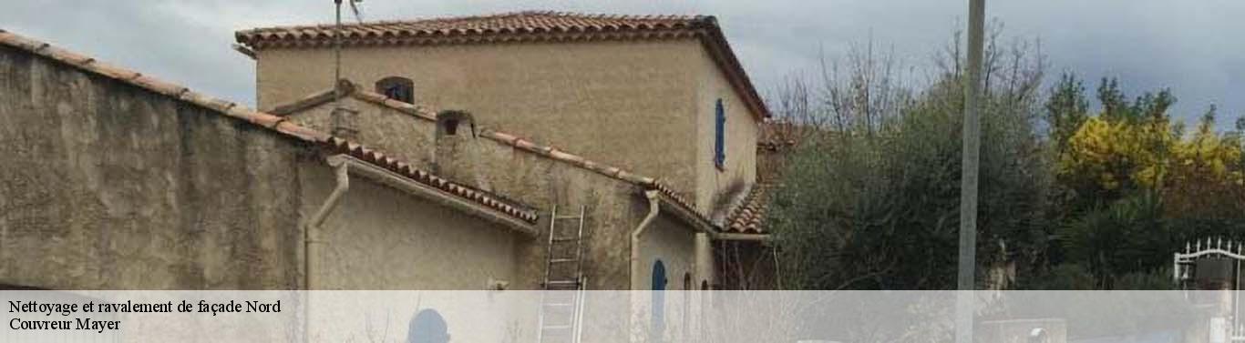 Nettoyage et ravalement de façade 59 Nord Couvreur Mayer