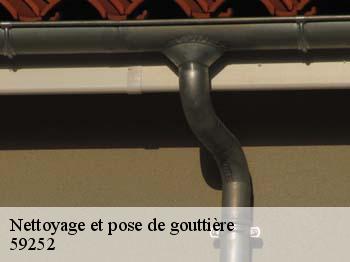 Nettoyage et pose de gouttière