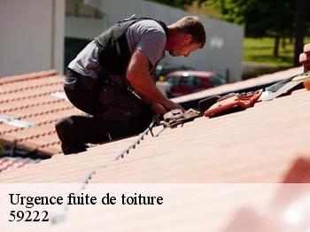 Urgence fuite de toiture