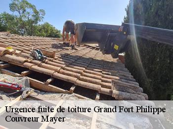 Urgence fuite de toiture