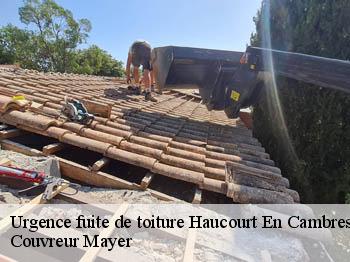 Urgence fuite de toiture