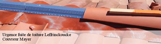 Urgence fuite de toiture  leffrinckoucke-59495 Couvreur Mayer
