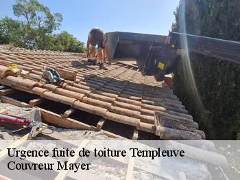 Urgence fuite de toiture