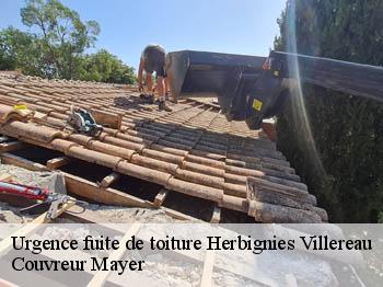 Urgence fuite de toiture